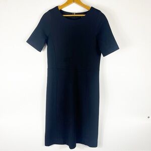 J. Crew Wool Blend Career Dress Short Sleeve size 4